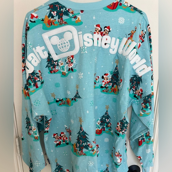 Disney ADULT Spirit Jersey Walt Disney World Holiday Long Sleeve Large - Picture 4 of 5